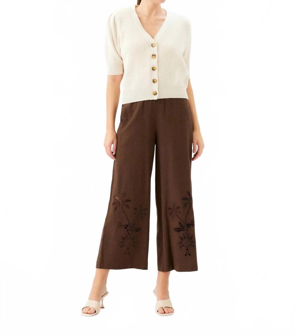 NEW FIFTEEN TWENTY iliana puff sleeve sweater in cream